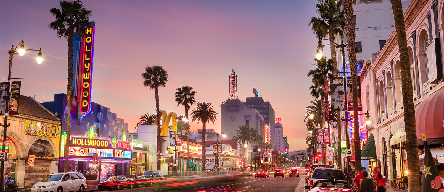 Explore The City Of Palm Trees And Sunshine! Visit The Hollywood Walk Of Fame, Formosa Park, & Beverly Hills! 